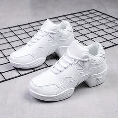 Women's Solid Jazz Dance Shoes With Arch Support