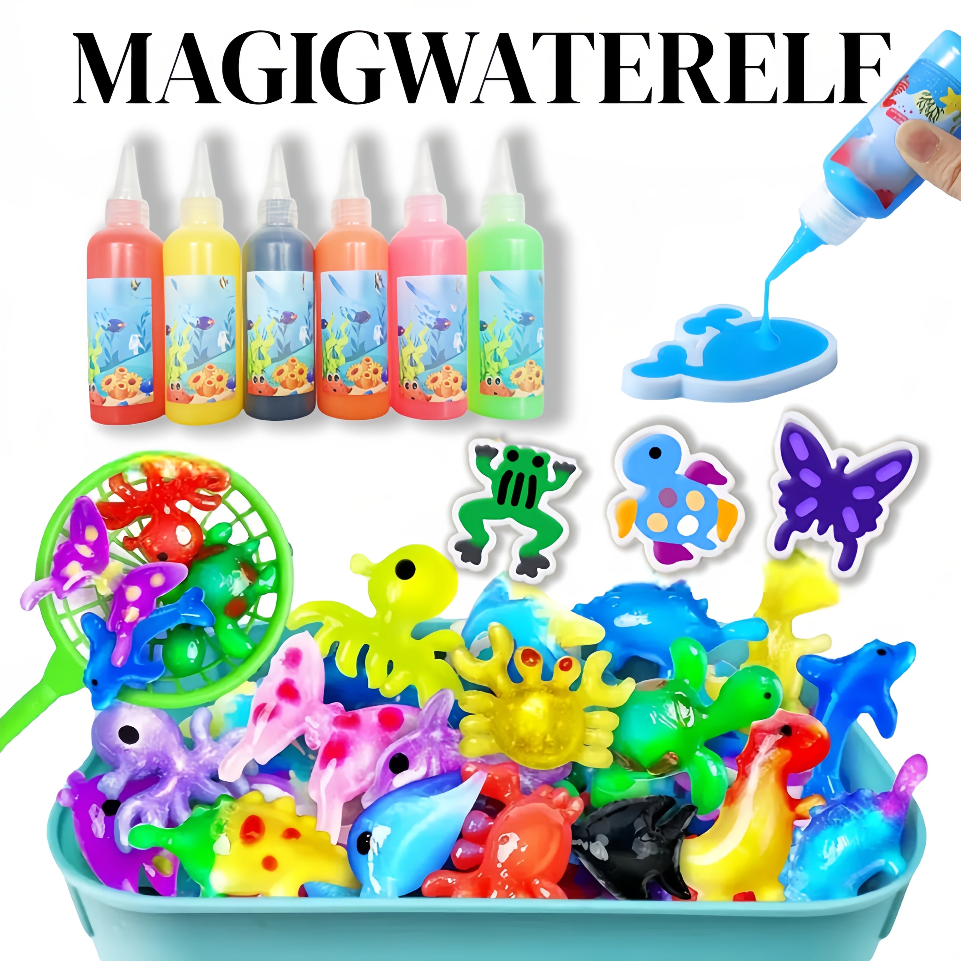 Water Elf DIY Toy Set Education Mold Interactive Game