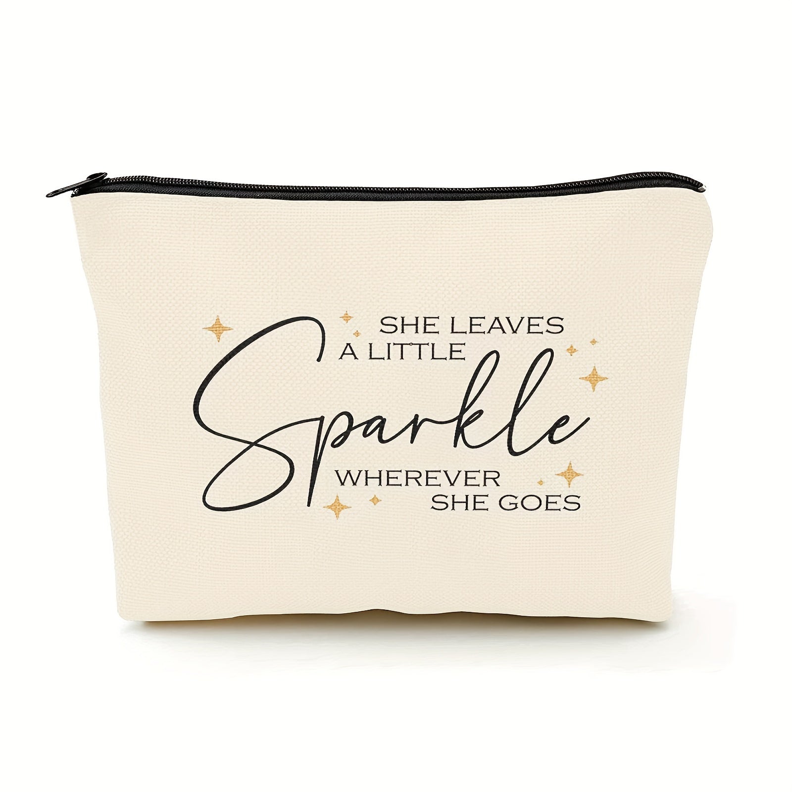 She Leaves A Little Sparkle Makeup Bag Gift