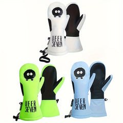 Boys' Skiing Gloves Winter Warm Outdoor Sports Gloves