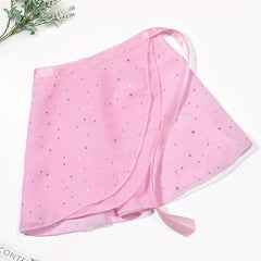 Comfy Sequin Ballet Skirt for Dance Performance