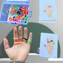 Colorful Finger Magic Light Up Educational Ring - Different Modes