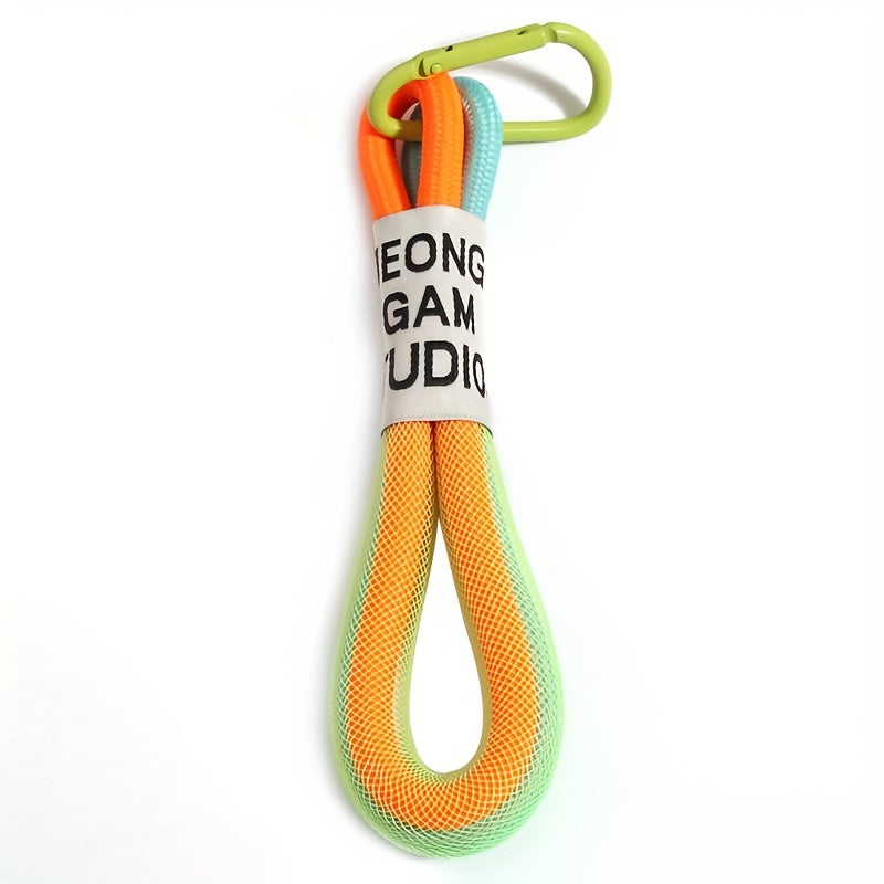 Y2K Fluorescent Bracelet Keychain Car Key Organizer