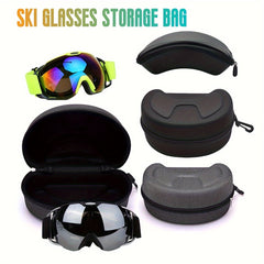 Skiing Goggles Storage Bag - Portable Box for Ski Goggles