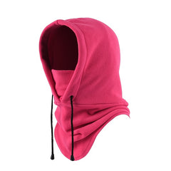 Men's Fleece Hat Ski Sports Thickened Scarf Headgear