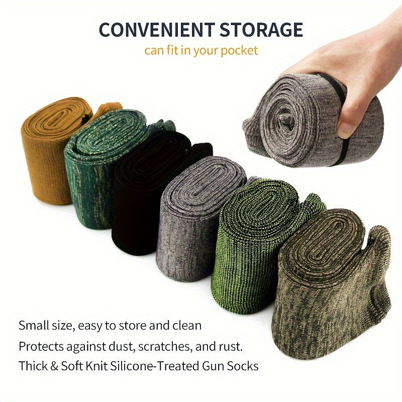 Waterproof Storage Bag Dustproof Knitted Sleeve Organizer Sock Case Carrying Bag