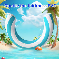 Durable PVC Inflatable Swimming Ring for Adults