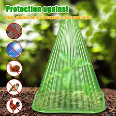 10pcs Reusable Plant Bell Jars Protect Plants Birds Frost Snails