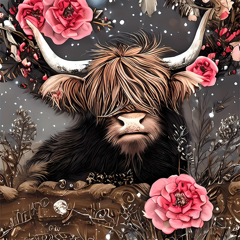 Cow Wooden Jigsaw Puzzle For Advanced Players Special Shapes Creative Birthday