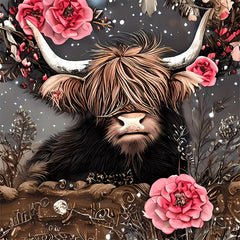 Cow Wooden Jigsaw Puzzle For Advanced Players Special Shapes Creative Birthday