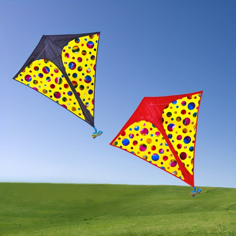 Colorful Kite With Long Tails Easy To Fly - Outdoor Entertainment
