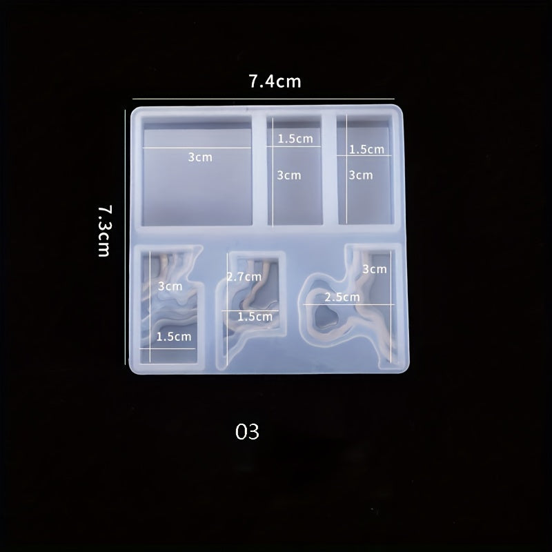 Ocean Style Resin Molds for Jewelry Making