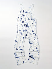 Floral Print Cami Overall Jumpsuit Boho Pocket Overall Jumpsuit