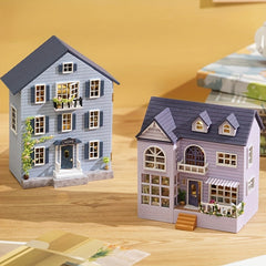 DIY Dollhouse Kit with Furniture & Decorations - Perfect Birthday Gift for Girls