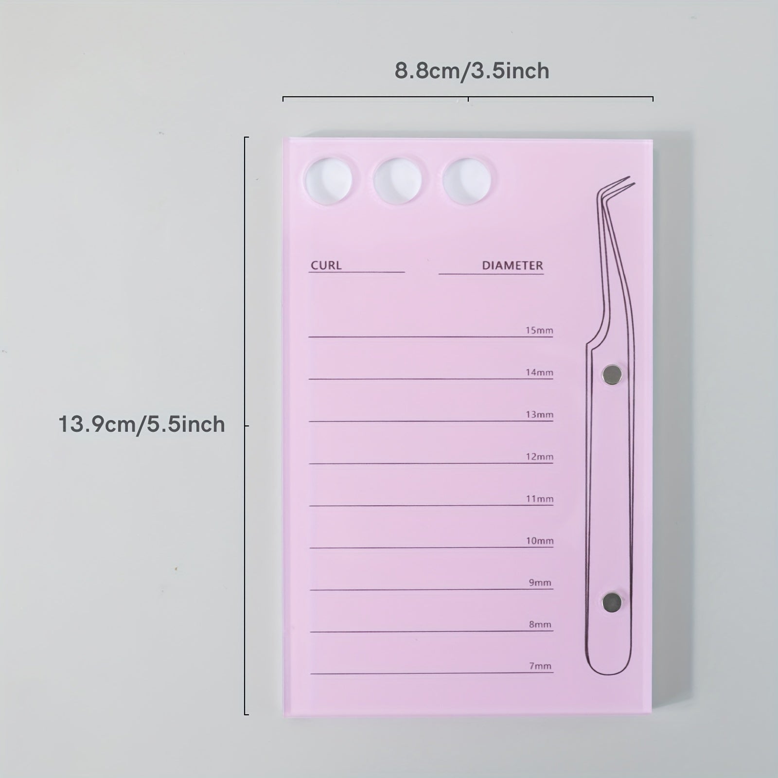 Eyelash Grafting Display Board 1pc