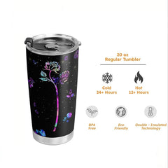 590ml 20oz Halloween Cartoon Water Cup Insulated Bottle
