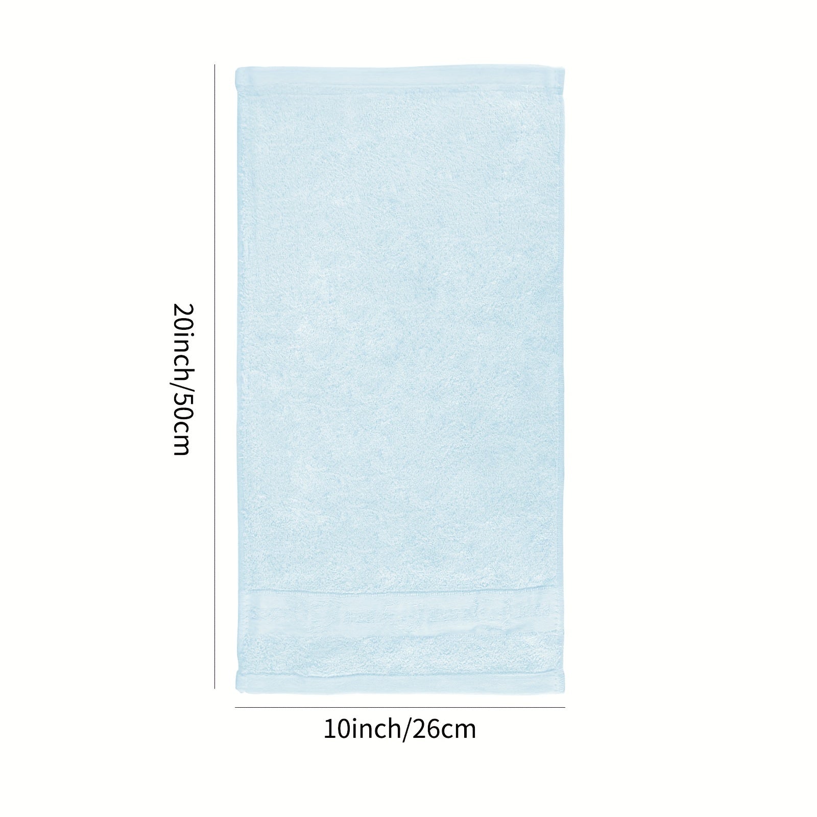 4pc Bamboo Fiber Towel Absorbent Towels for Adults & Child