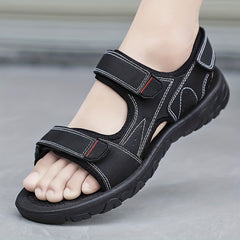 Men's Adjustable Hook & Loop Sandals Kids Casual Walking Shoes