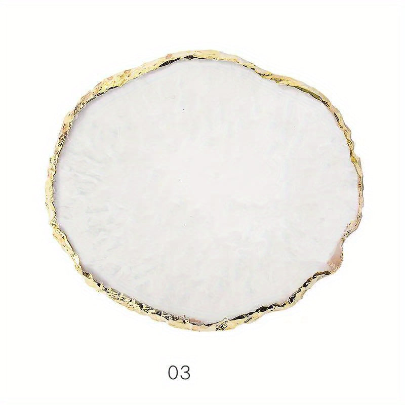 Resin Nail Art Palette Nail Gel Makeup Display Board