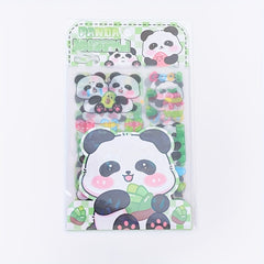 Panda PET Frosted Sticker Soft Panda Shape Pattern 10 16 Cm Waterproof Sticker