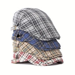 Breathable Beret Hat British Retro Style Cap