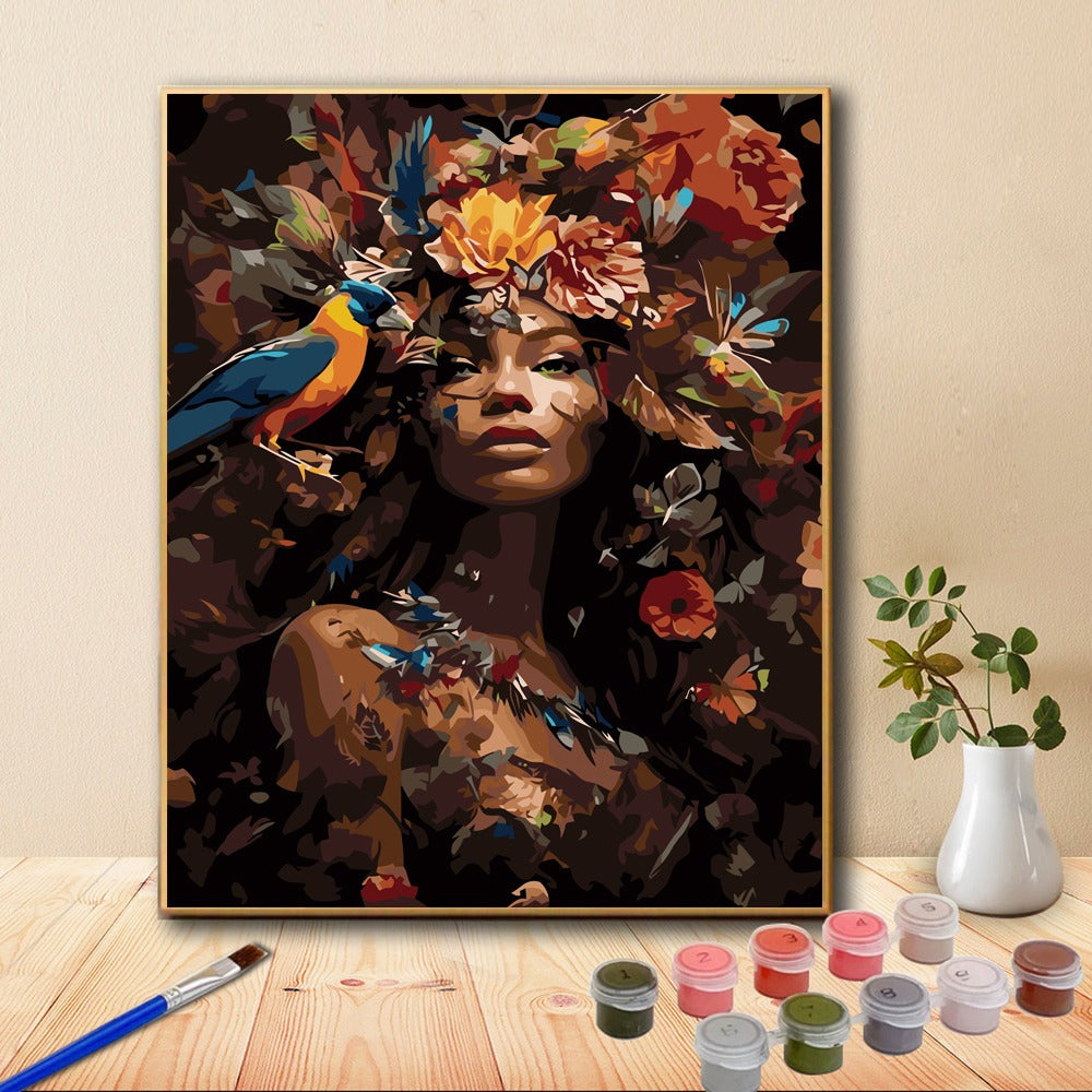 ArtMaster 40 64x50 Paint by Numbers Kit Polyester Fiber Canvas Acrylic Paint Set