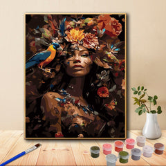 ArtMaster 40 64x50 Paint by Numbers Kit Polyester Fiber Canvas Acrylic Paint Set