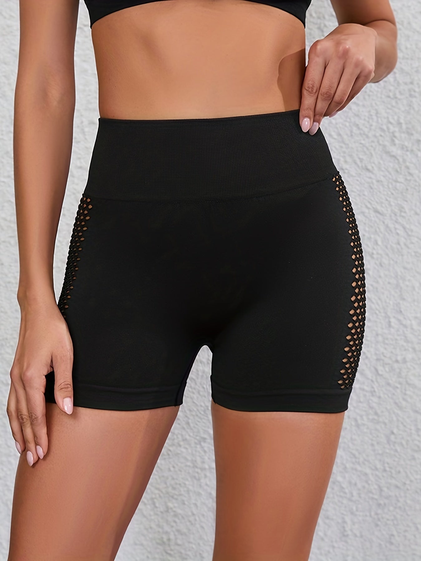 High Waist Hip Lifting Sports Shorts for Women