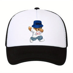 Men's Outdoor Sunshade Baseball Cap Mesh Breathable Trucker Hat