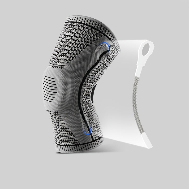 Outdoor Sports Knee Pads with Silicone Spring Breathability