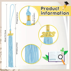 5 Pcs Graduation Tassel Double Tassel Graduation Cap Tassel Charm