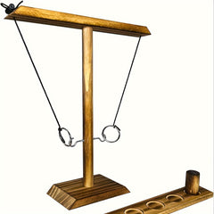 Wooden Ring Toss Game Hook And Shooting Ladder Game