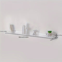 Acrylic Hanging Wall Shelf Floating Shelf BookDisplay Shelf