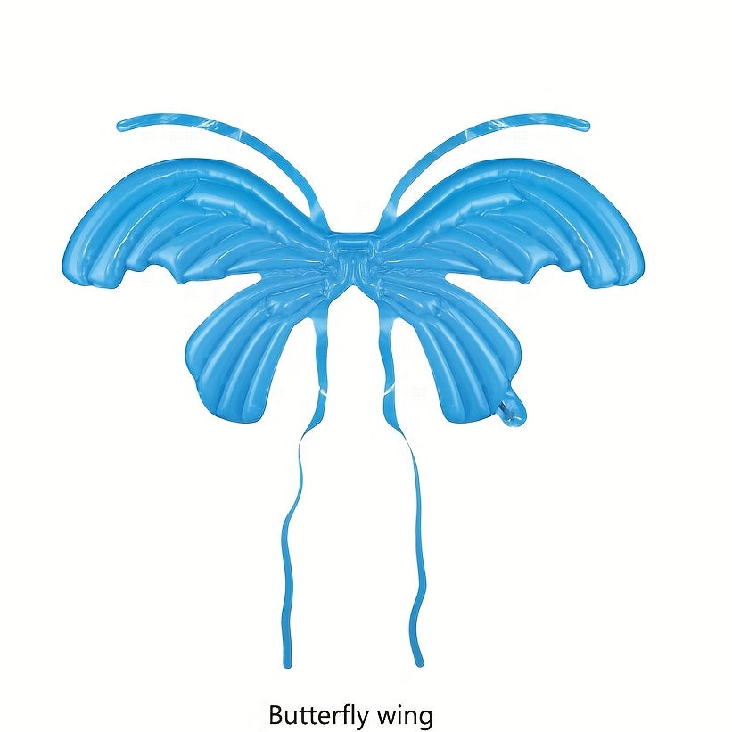 Kids Birthday Party Decoration Angel Butterfly Balloon Photo Props