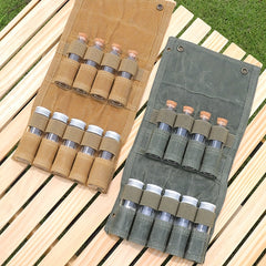 Outdoor Spice Bottle Storage Bag for Camping & Picnic