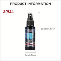Car Interior Shine Spray Plastic Leather Restorer Coating Polish