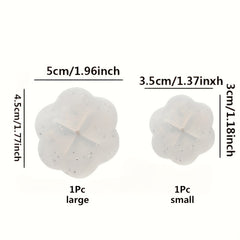 2pcs Waist Tightening Button Clips ABS Fashionable Accessory for Men & Women