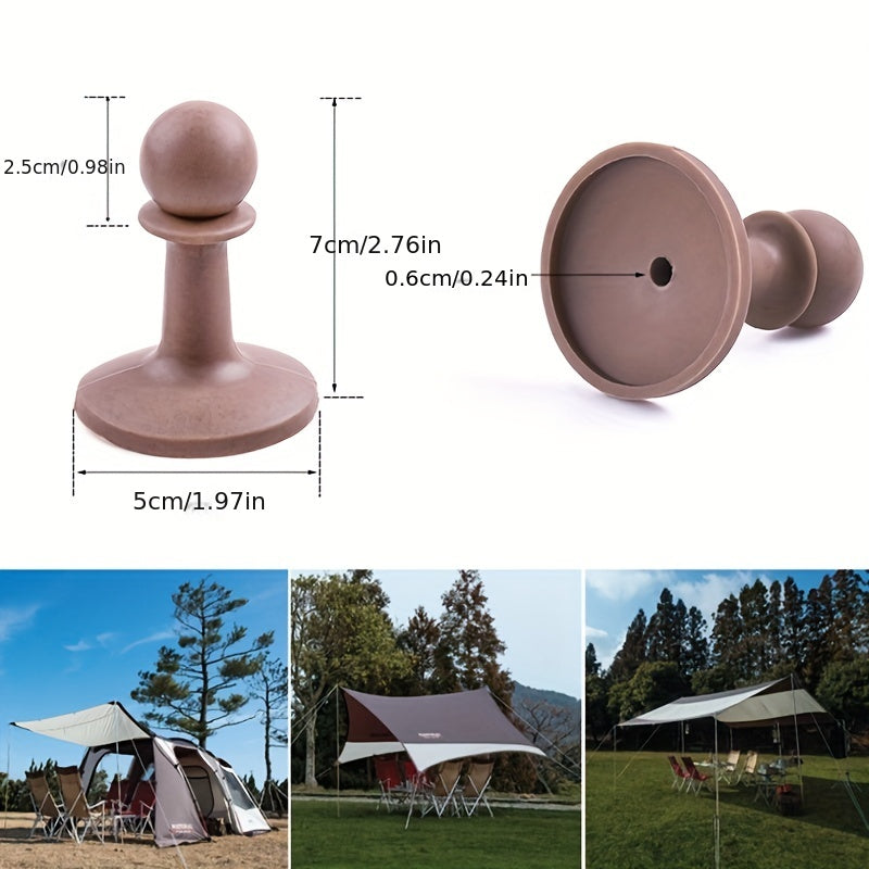 Canopy Pole Lightning Protection Cap Outdoor Camping Tent Support