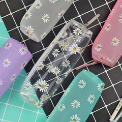 Daisy TPU Student Pencil Case Stationery Bag
