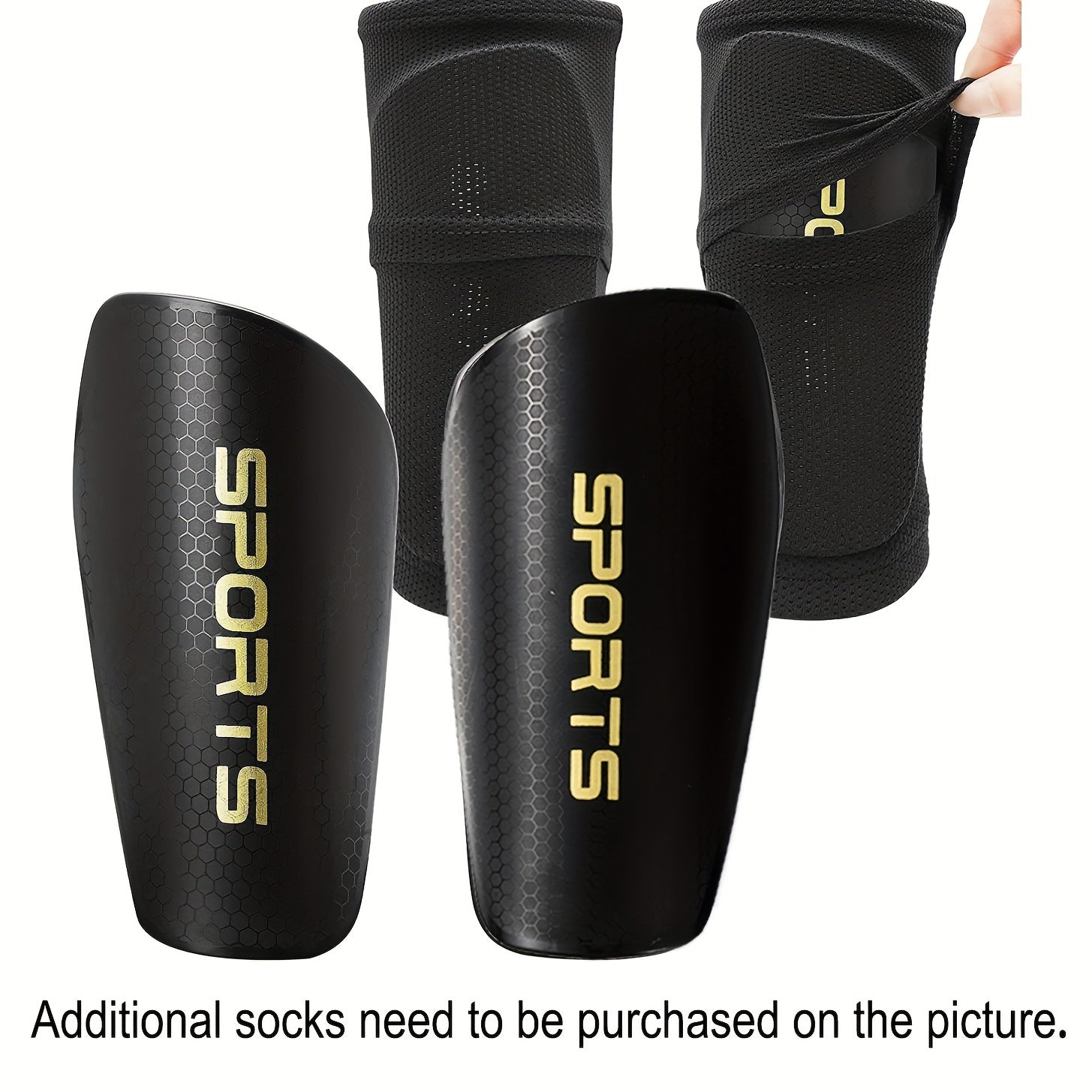 Soft Cushioned Shin Guards for Stylish Protection
