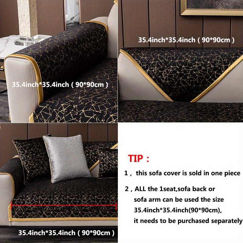Modern Couch Cover Sofa Slipcover Non-slip Furniture Protector for Home Decor