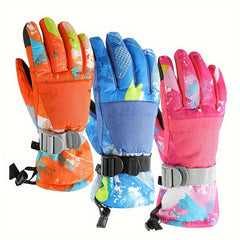 Skiing Gloves Winter Warm Gloves For Cycling Driving Motocycle