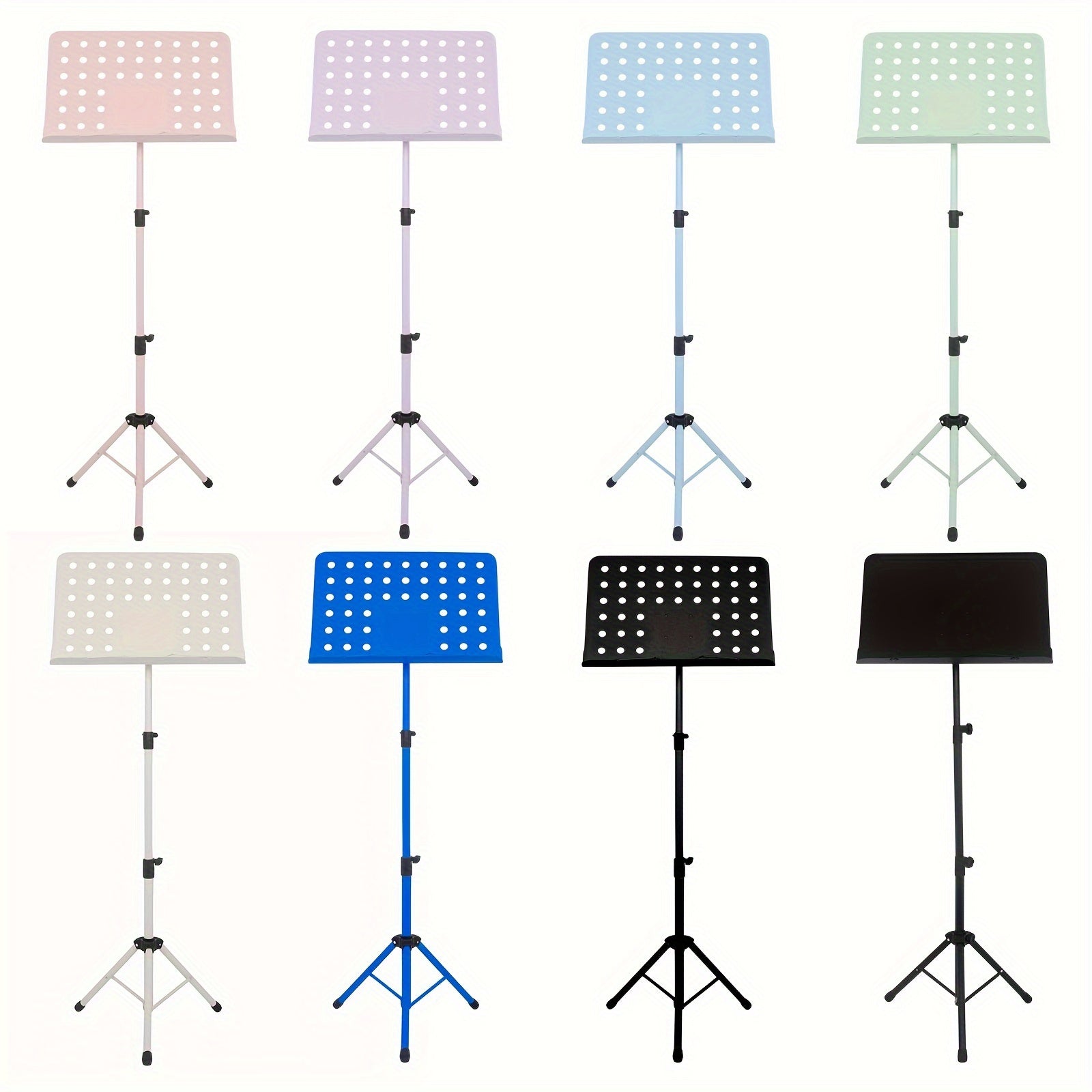 Music Stand Punching Single Layer Foldable Lifting Bracket Macaron