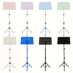 Music Stand Punching Single Layer Foldable Lifting Bracket Macaron