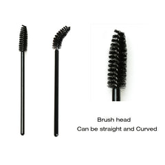 50pcs Mascara Wands for Eyelash Extension & Makeup