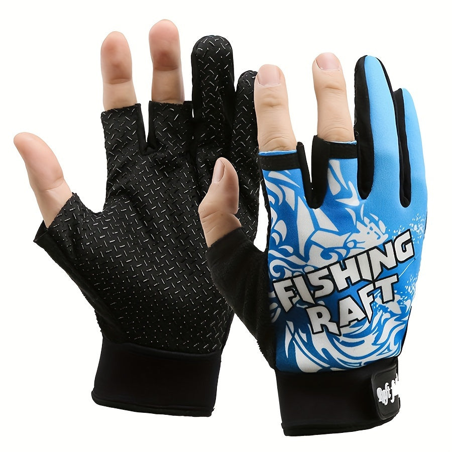 Fingerless Fishing Gloves for Sea & Boat Fishing