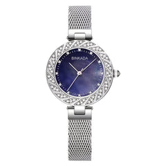 Alloy Small Circular Dial Quartz Watch