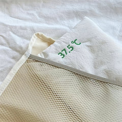 Beige Travel Diaper Bag with Bear Durable Polyester