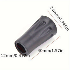 2pcs Trekking Stick Accessories Round Head Pole Tip Cover