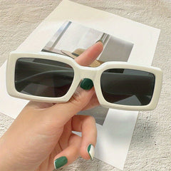 Macaroon Rectangle Sunglasses UV400 Sun Shades